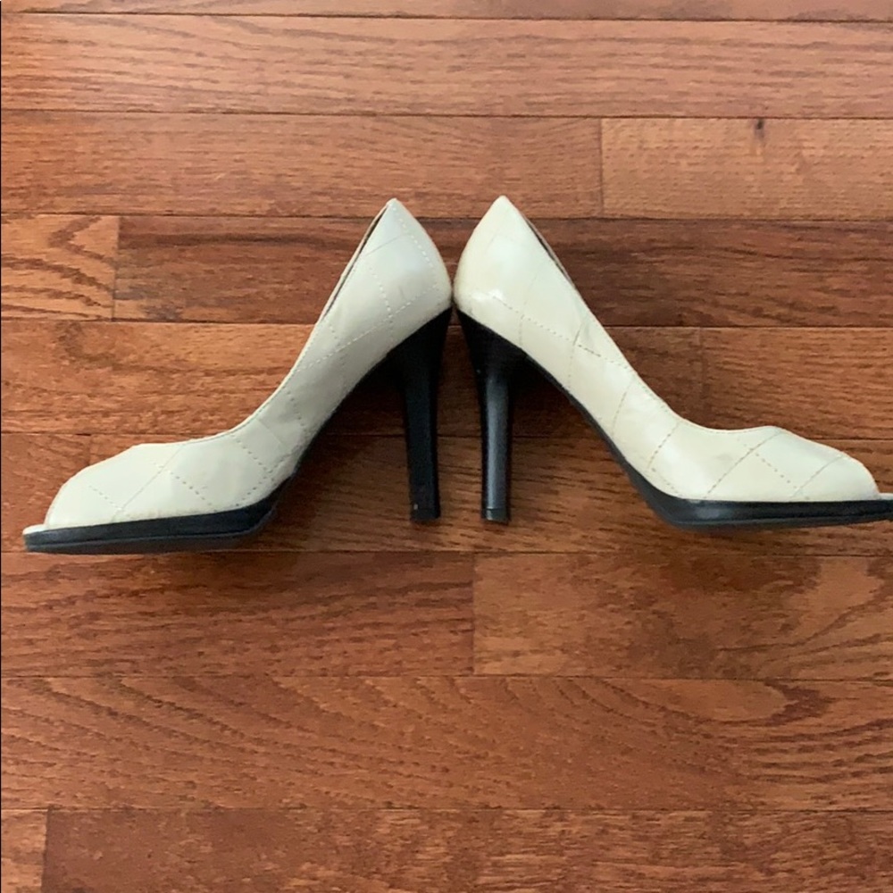BCBG Peep Toe Pumps